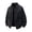 (NEW3)Black, variant on Men's Vintage Denim Work Jacket Casual Cotton Long Sleeve Button Down Coats Utility Trucker Jacket with Multiple Pockets