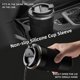 thumbnail image 3 of Termo de café de acero inoxidable 380 con funda antideslizante, frasco de vacío para coche, frasco aislado de viaje, 510ml/304 ml, 3 of 4