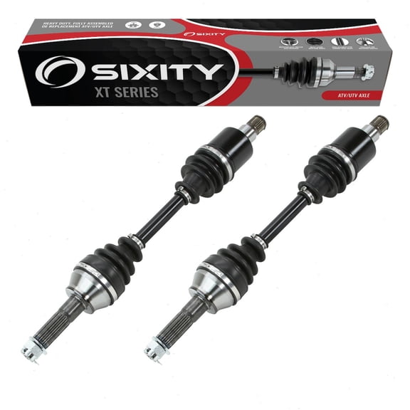 2 pc Sixity XT Rear Left Right Axles compatible with Polaris Ranger RZR 800 EPS LE XC Edition 2008-2014