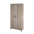 thumbnail image 4 of SystemBuild Callahan 36" Utility Storage Cabinet, Gray Oak, 4 of 16