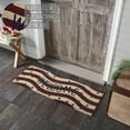 thumbnail image 3 of VHC Brands RWB Flag Stripes Coir Welcome Rug Rect 17x48, 3 of 5