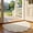 Beige A, variant on Door Mat 24" x 16", Half Circle Non Slip Washable Entry Rug, Low Profile Absorbent Doormat for Front Door, Back Door, Entryway, Kitchen – Soft Semicircle Indoor Floor Mat