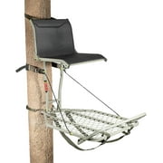 Ledge XT Hang-on Tree Stand | Lightweight | Folding Comfort-Mesh Seat (SU82117),Black