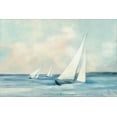 thumbnail image 2 of Art.com Sailboats at Sunrise Stretched Canvas Print Wall Art by Julia Purinton, 36" x 24", 2 of 4