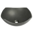 thumbnail image 4 of Arched Edges Bowl Sink - Honed Lava Stone, 4 of 11