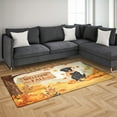 thumbnail image 3 of Welcome Fall Labrador Retriever Cozy Autumn Field Pumpkins Golden Leaves Indoor Rug Lab Dog Lover Gifts Carpet Living Bed Room Sofa Home Decor - 12013, 3 of 5
