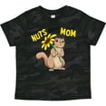 thumbnail image 3 of Inktastic Nuts About Mom Cute Chipmunk with Sunflower Boys or Girls Toddler T-Shirt, 3 of 5