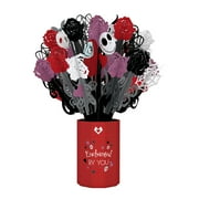 Lovepop Disney Tim Burton's The Nightmare Before Christmas Enchanted by You Bouquet Pop Up 3D Card, 10.25" x 7.5"