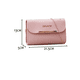 thumbnail image 4 of Set 3 Bolsas Bandolera Mujer Cosmetiquera Cartera Borla Logo Xtellar rosa, 4 of 4