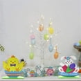 thumbnail image 6 of 4 Piece Easter Wooden Table Decorations Centerpieces, Standing Bunny Chicks Flower Eggs Spring Ornaments With Reusable Design, Suitable For Indoor Party Table Living Room Bedroom, 6 of 6