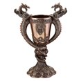 thumbnail image 2 of Design Toscano Halloween Shadowcrested Tomb Guardians Dragon Chalice, 2 of 3