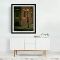 thumbnail image 3 of Fire Call Box, North End - Boston Massachusetts Photography Street Photography Architecture Neon Sign Nightlife Vintage City Black Framed Wall Art Print 12 x 16 inches, 3 of 4