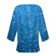 thumbnail image 4 of Cárdigan para mujer, verano otoño, brillante y brillante, estampado, manga larga, suelto, blusa informal, abrigo para mujer, 4 of 5