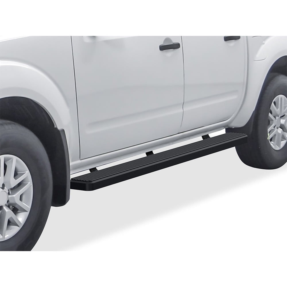 APS iBoard Running Boards 6in Matte Black Compatible with Nissan