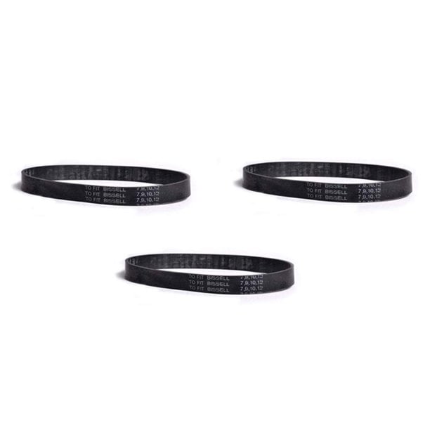 Spotclean Aplicable A Correas De Repuesto Para Bissell Style 7/9/10 P/N 3031120 – Compatible Con PowerForce, Helix, Powerlifter, Cleanview Swivel Aspiradora Bissell