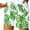 Green, variant on Simua Summer Shorts for Women Womens Comfy Drawstring Casual Elastic Waist Drawstring Pocket Loose Gradient Shorts