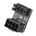 thumbnail image 2 of Conector de fuente de alimentación de tarjeta gráfica Adaptador de 8 pines Giro de 180° PH38A (enganche en la parte superior), 2 of 5