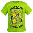 thumbnail image 2 of Teenage Mutant Ninja Turtles Donatello Raphael Michelangelo Big Boys T-Shirt and Mesh Shorts Outfit Set Toddler to Big Kid, 2 of 5