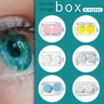 thumbnail image 2 of CEHVOM Glasses Case Double Box Cosmetic Contact Glasses Storage Box, 2 of 3