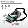 thumbnail image 7 of HELLHERO Horse Ink Painting Design Messenger Bag Sling Bag for Women Polyester Crossbody Bags with Adjustable Strap, 7 of 7