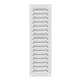 thumbnail image 1 of Cubierta de ventilación de aluminio Uxcell de 6 x 20 pulgadas, cubierta de rejilla de ventilación HVAC con lamas, tono plateado, 1 of 7