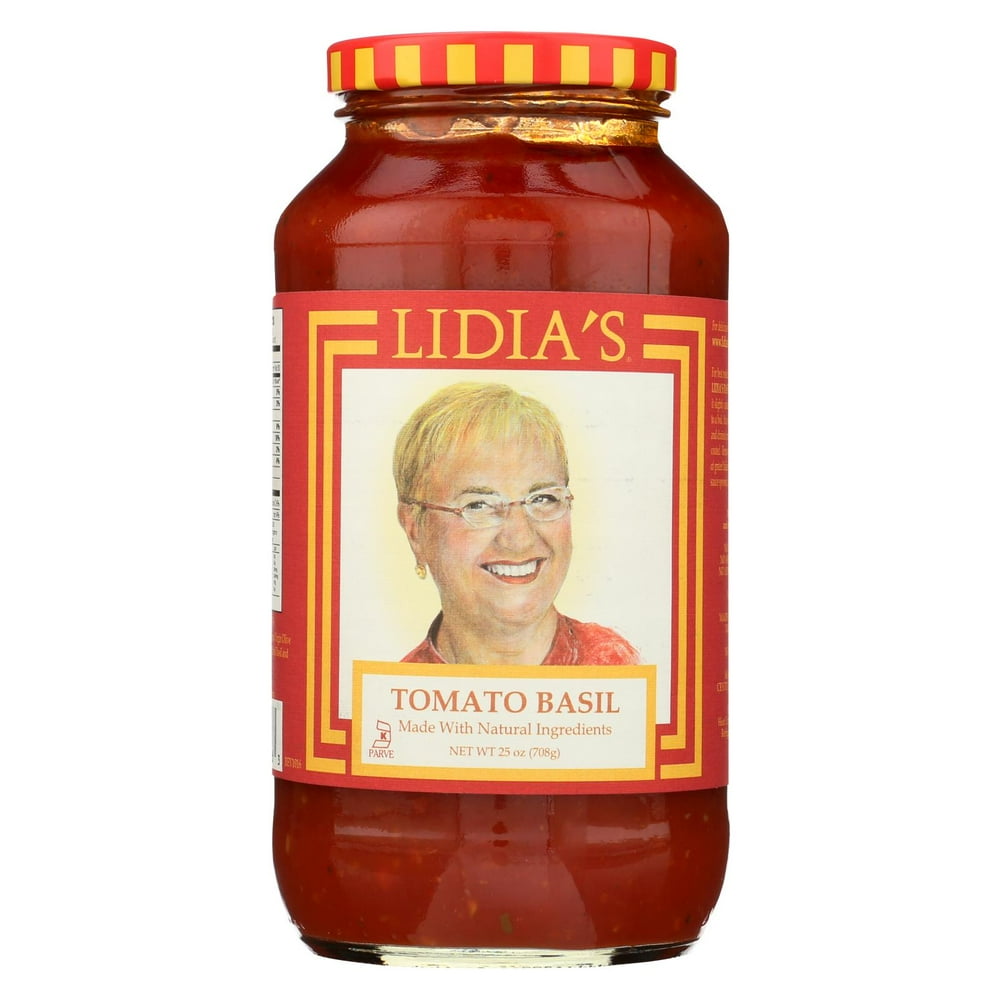 Lidia'S Pasta Sauce Tomato Basil, 25 Fl Oz.