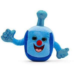 Aviv Judaica Plush Musical Dreidel Toy