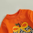 thumbnail image 6 of Cjfdfy Toddler Baby Girl Halloween Outfit Camo Pumpkin Print Long Sleeve Pullover Camouflage Flare Pants Little Baby Cute My First Halloween Fall Winter Clothes, 6 of 9