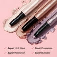 thumbnail image 3 of IT Cosmetics Superhero No-Tug Waterproof Eyeshadow Stick, Tough Tan - Warm Matte Medium Tan - Longwear, Blendable Cream Eyeshadow with Built-In Primer - Suitable for Sensitive Eyes - 0.05 oz, 3 of 5