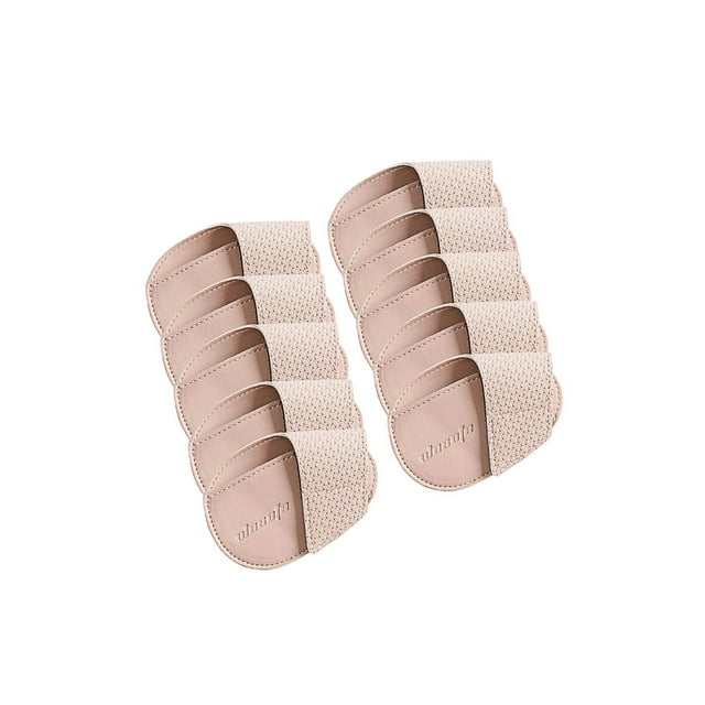 Langgg Golf Head Covers PU Portable Protector for Athlete Travel Golf Training Pink Small