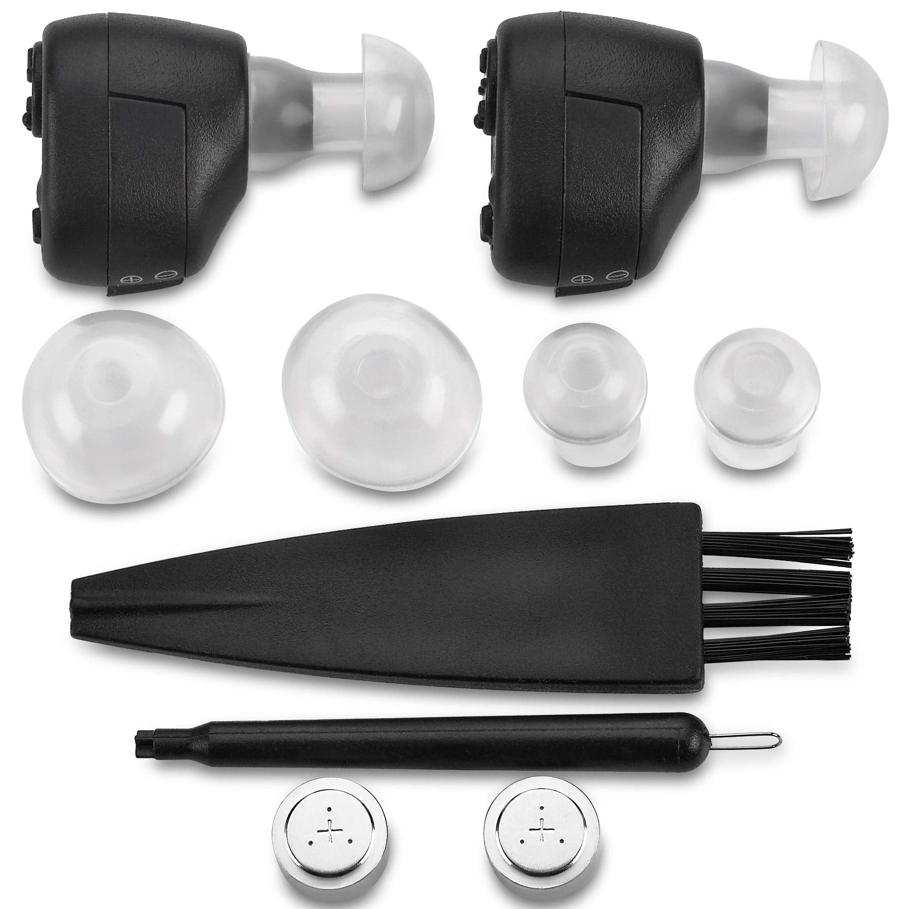 MEDca Digital Hearing Amplifier - in-The-Canal (ITC) Pair of in Ear Sound, Multicolor