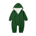 thumbnail image 6 of KANG Family Matching Hooded Zip Up clothes Baby Homewear Sleepwear Outfit For Parents And Kids, 6 of 7
