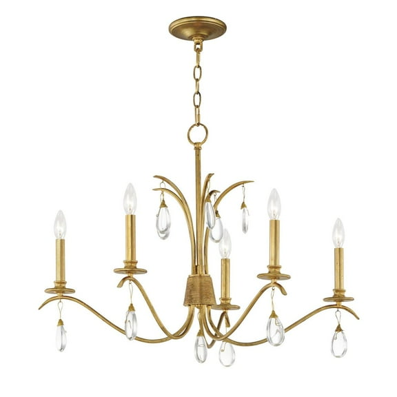12745CHGL Maxim Lighting Eden - 5 Light Chandelier-22 Inches Tall and 32 Inches Wide     -Traditional Installation