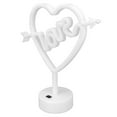 thumbnail image 3 of Veilleuse, Lumière Néon en Forme de Cœur Lumière Néon LED Design de Nouvelle Génération, 3 of 7