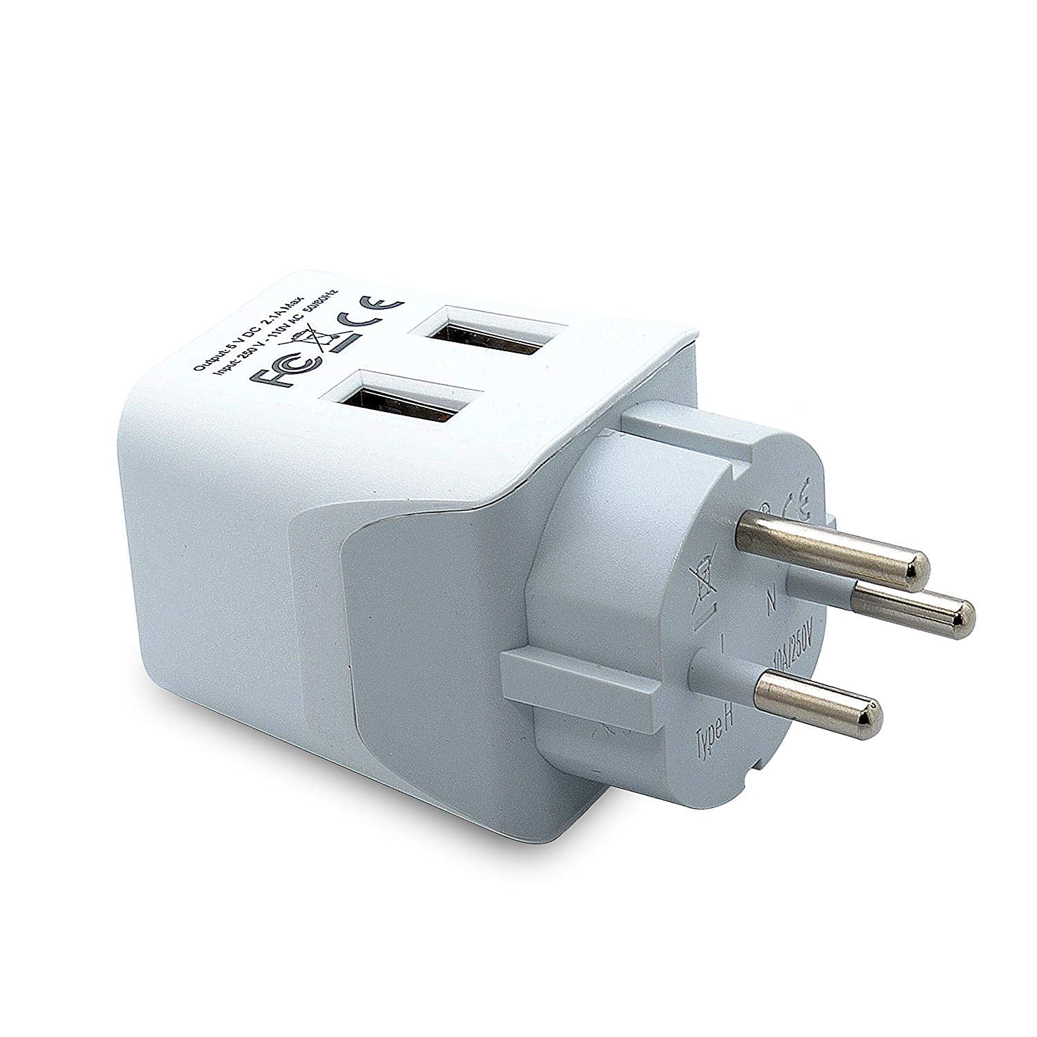 110V-220V US USA to Israel Travel Adapter Power Socket Plug Converter Convertor 