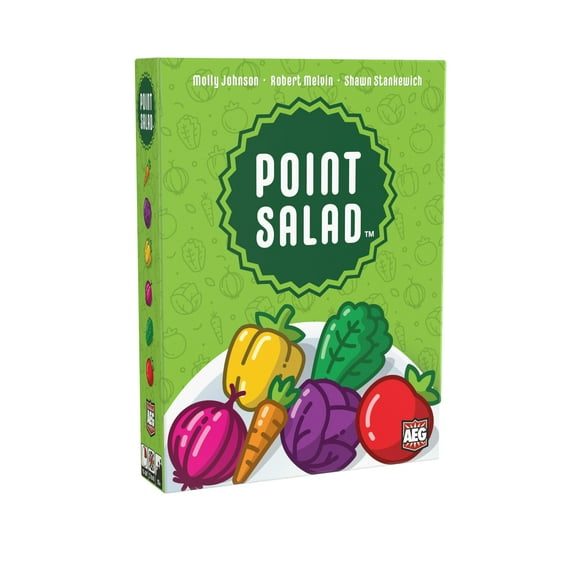 Juego de dibujo de cartas AEG & FlatOut Games Point Salad desde hace más de 10 años