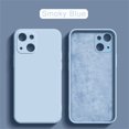 thumbnail image 1 of Funda de silicona líquida cuadrada para iPhone, carcasa oficial para modelos 13, 11, 12 Pro Max, Mini, X, XS, MAX, XR, 6, 6 s, 7, 8 Plus, SE 2020, 1 of 4