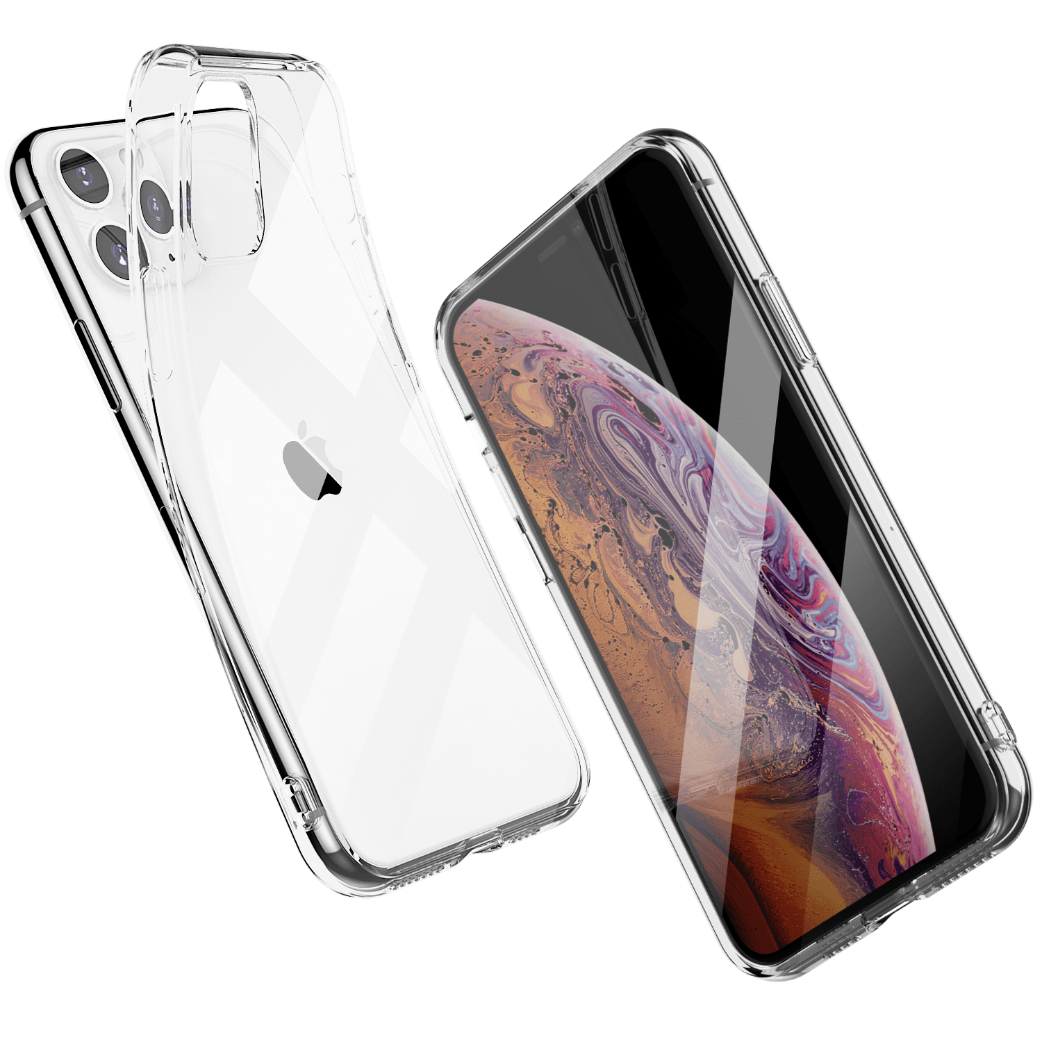 Shamos Case For Iphone 11 Pro Max Clear Soft Transparent Cover Tpu