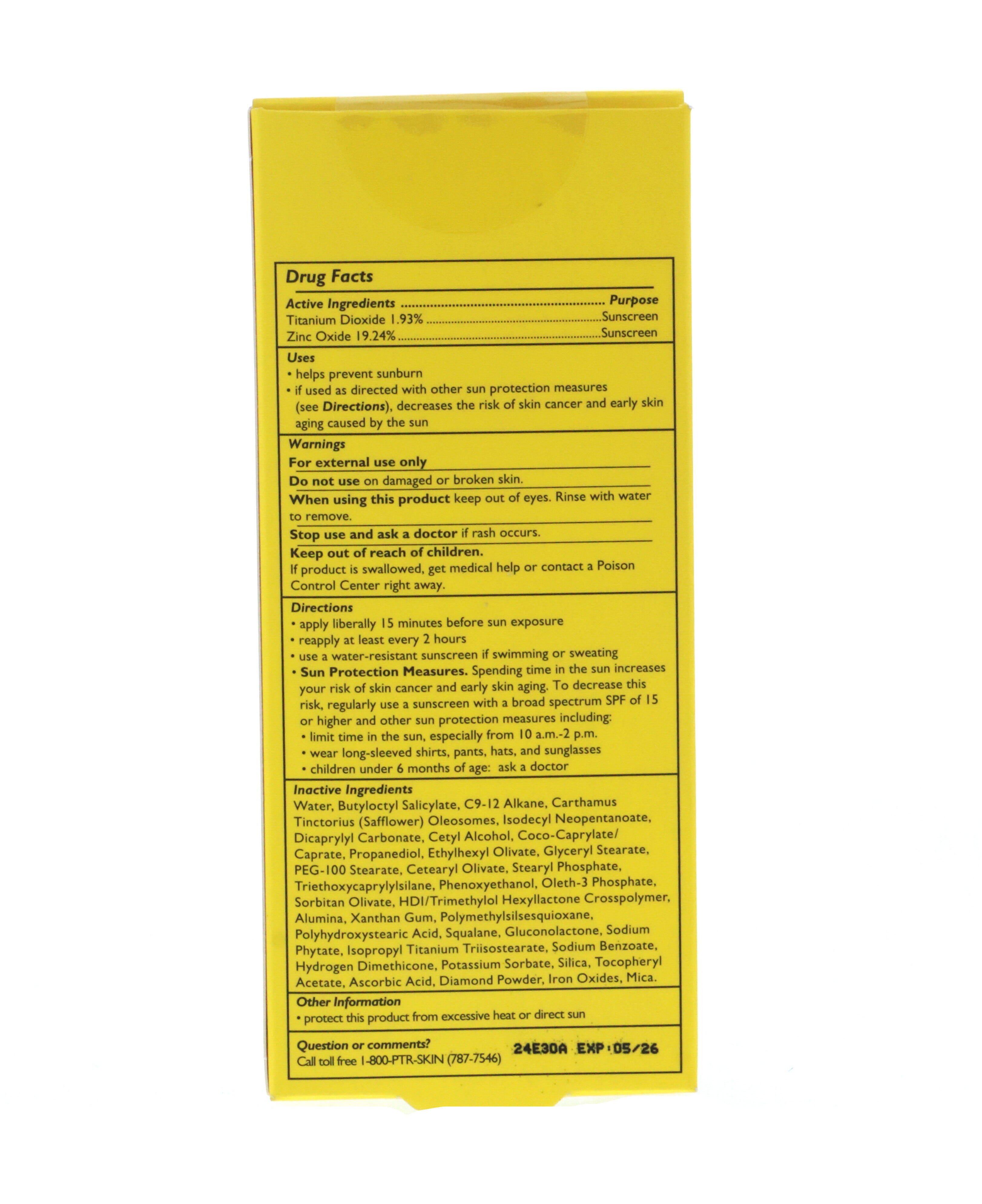 Peter Thomas Roth | Max HYZ01 Mineral Tinted Sunscreen Broad Spectrum SPF 45 | Tinted Moisturizer with SPF, Water-Resistant Mineral Sunscreen For Sensitive Skin, 1.7 Fl Oz. (Pack of 1)