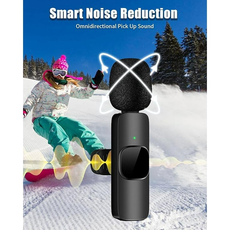 Microfono Lavalier Wireless 4-in-1 - Per IPhone, Android, PC E Video-making - Foto 8