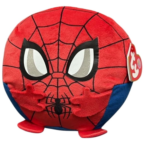 TY Puffies (Beanie Balls) Plush - SPIDER-MAN [Marvel](Medium - 5 inch)