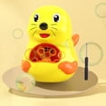 thumbnail image 5 of Máquina de burbujas HUOGUO para niños, estilo animal, con luz y música, 5 of 5