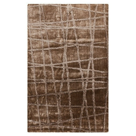 Surya Graph Silver Cloud & Brindle Area Rug