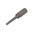 thumbnail image 4 of 1/4" Hexagon Shank 13mm Deep Socket 100mm Length Metal Hex Nut Driver Bits 2pcs, 4 of 5