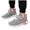 thumbnail image 6 of NIEWTR Toddler Shoes Boys School Sports Shoe Lightweight Running Tennis Sneakers Slip on Walking Kids Shoes Grey Little Kid, 6 of 7