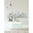 thumbnail image 5 of Marmont Hill Series of Colorful Flowers Canvas Wall Art, 10" x 30", 5 of 7