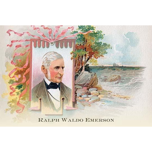 Ralph Waldo Emerson-Fine Art Canvas Print (20" x 30")