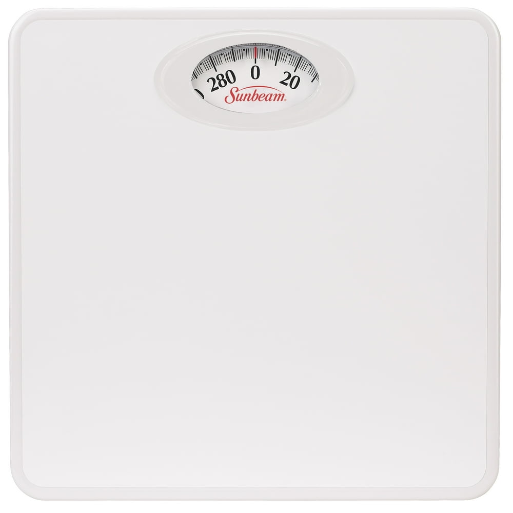 Health O Meter Dial Bathroom Scale, White