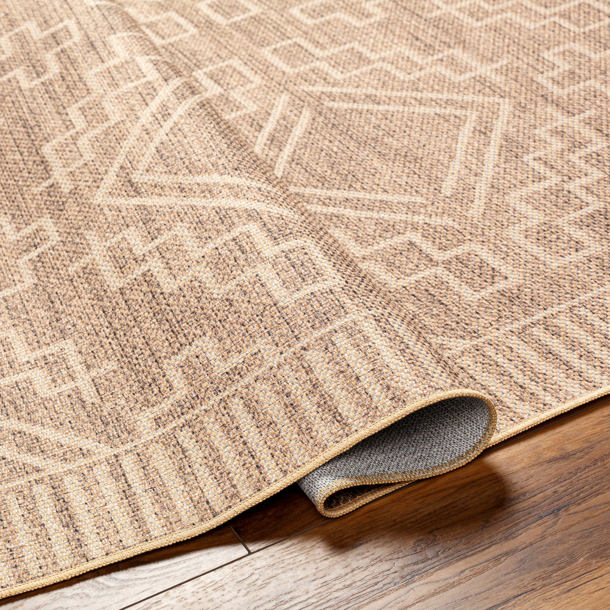 Artistic Weavers Ez Jute Machine Washable Area Rug, 2'6" x 8', Natural/White