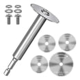 thumbnail image 1 of Inside Pipe Cutter, 1/4 Inch Hex PVC Plumbing Inside Cutter Internal Plastic Pipe Cutter Set (32mm x3, 44mm x1), 1 of 5